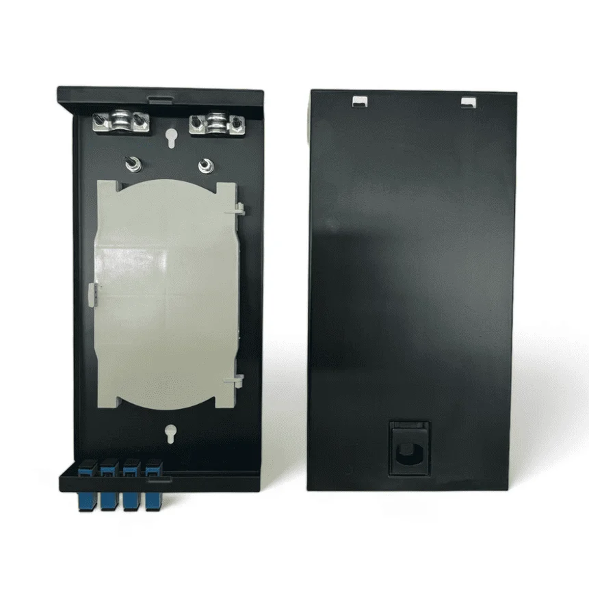 Настенный оптический бокс 8-SC/UPC-4-4-4 (черный)